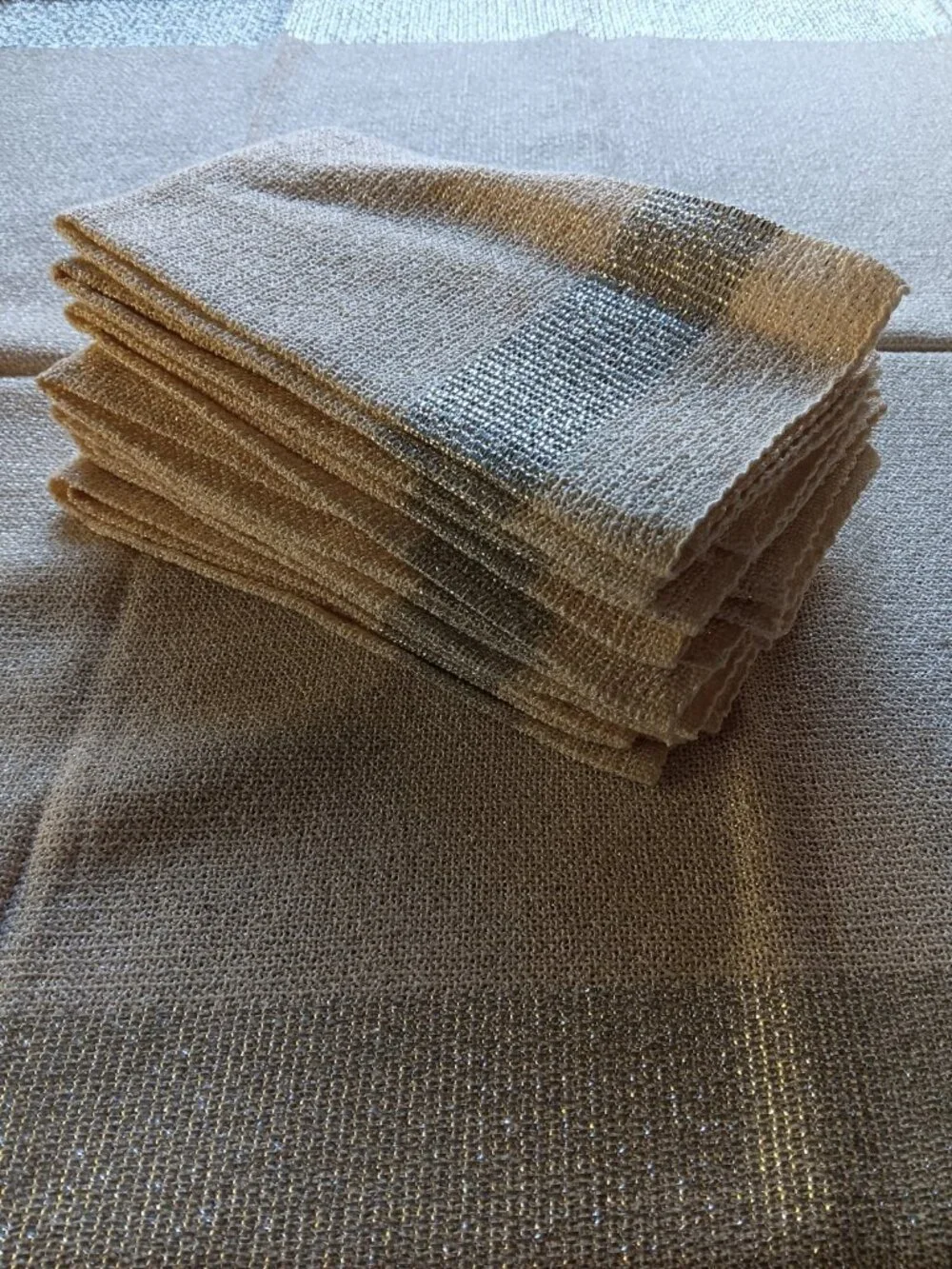 Dohrmann's Fine Linen Luxury Tablecloth 9 Napkins Set Entertaining 105